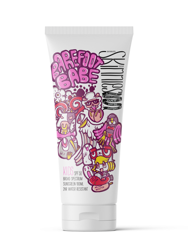 Skinnies Kids SPF50 100ml - Barefoot Babe