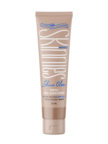 Skinnies SPF50 Sheer Glow Tinted Bronze