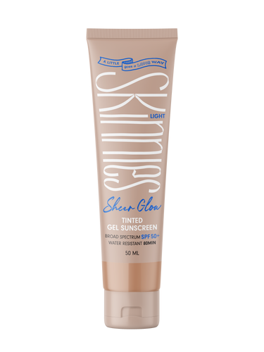 Skinnies SPF50 Sheer Glow Tinted Light