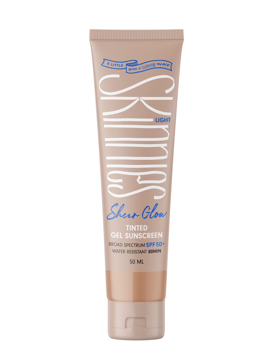 Skinnies SPF50 Sheer Glow Tinted Light